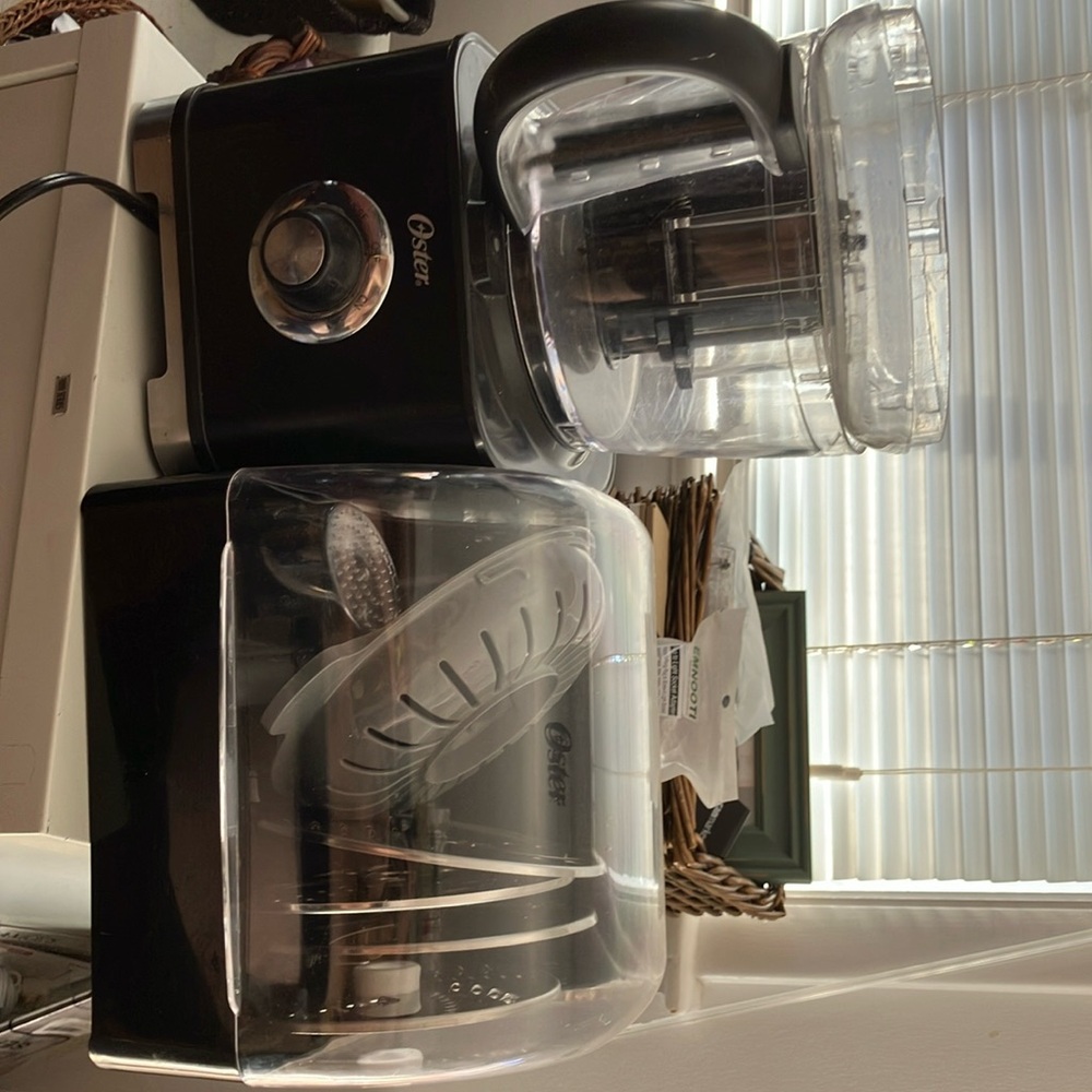 Oster Black and Silver Food Processor